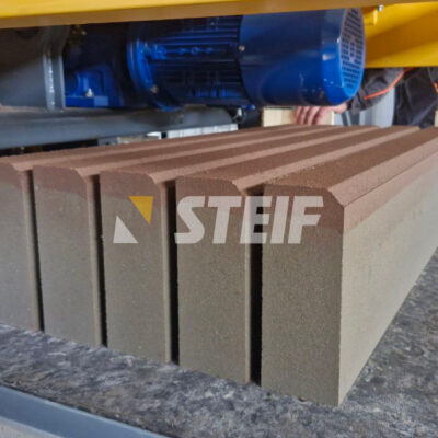 Запуск полуавтоматической линии STEIF VFL-0.6/2 в Московской области
