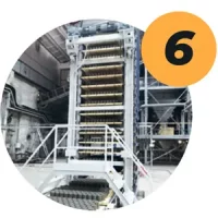 6-Подъемник-накопитель Подъемник-накопитель производства металлургических брикетов